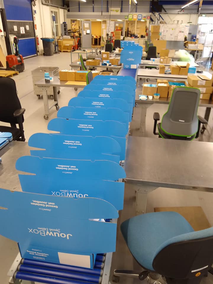 JouwBox dozen klaar voor inpak