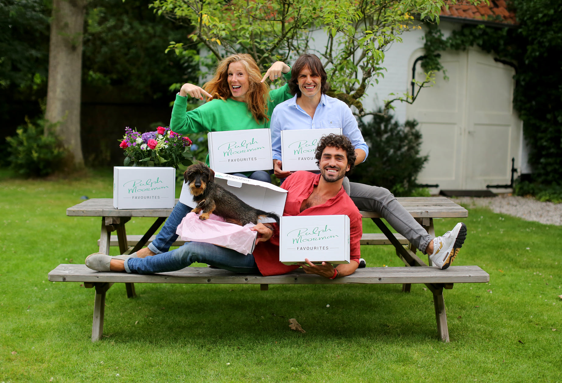 Amber Albarda en Ralph Moorman met JouwBox