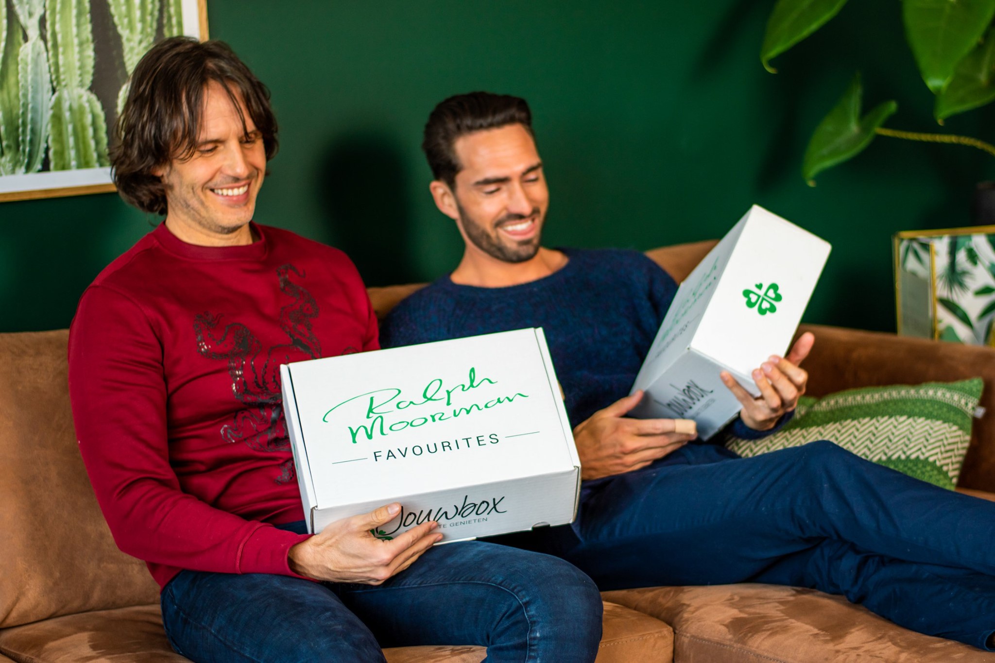 Ralph Moorman en Tim met JouwBox