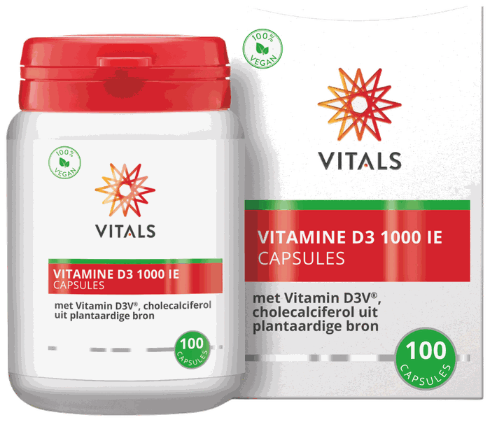 Vitals Vitamine D3 1000 IE