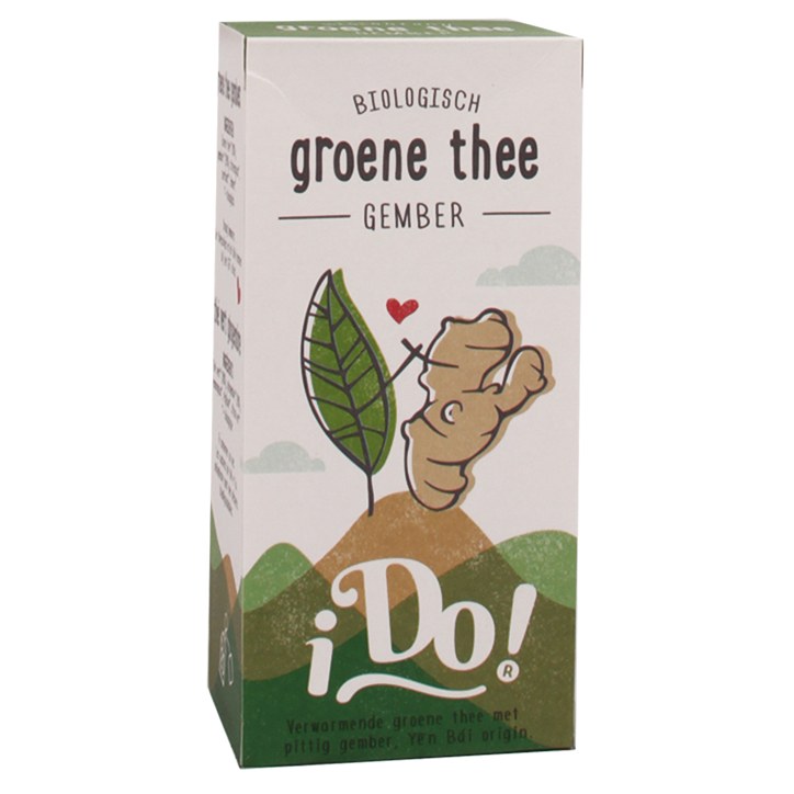 I DO Groene thee gember (biologisch)