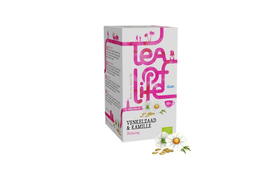 Tea of Life Venkelzaad en Kamille
