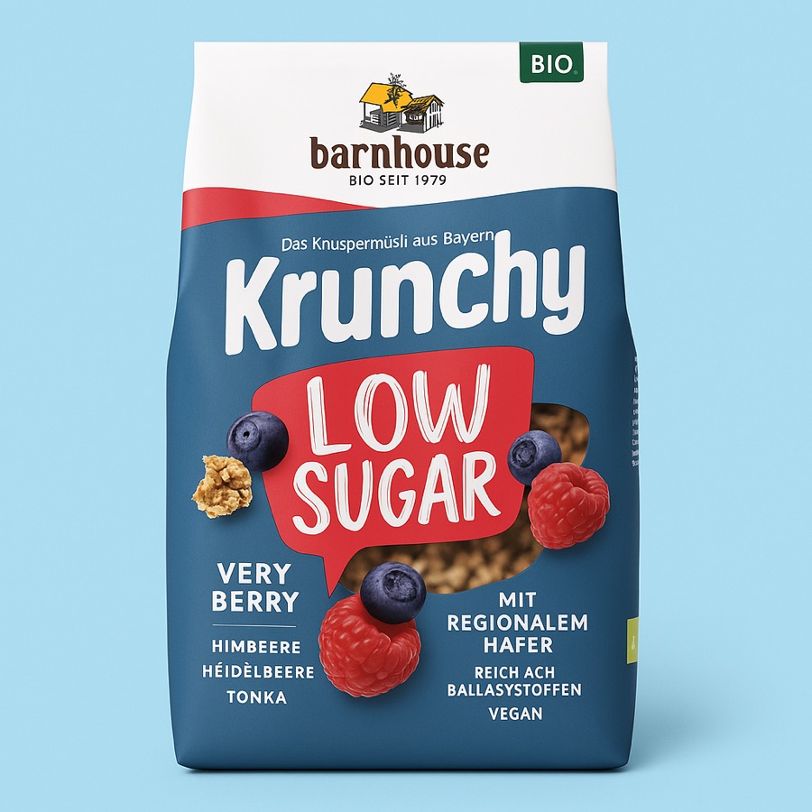 Barnhouse Krunchy Low Sugar Very Berry