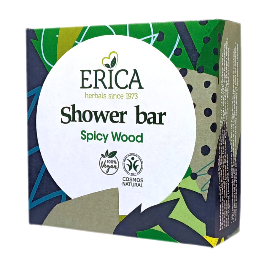 Erica Shower bar Spicy Wood