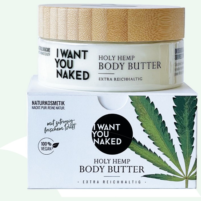 I Want You Naked Body Butter 'Holy Hemp'