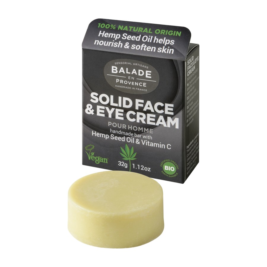 Balade en Provence Solide gezichts- en oogcreme voor mannen