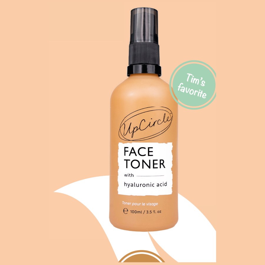 UpCircle Face toner met hyaluronzuur, kamille en mandarijnwater