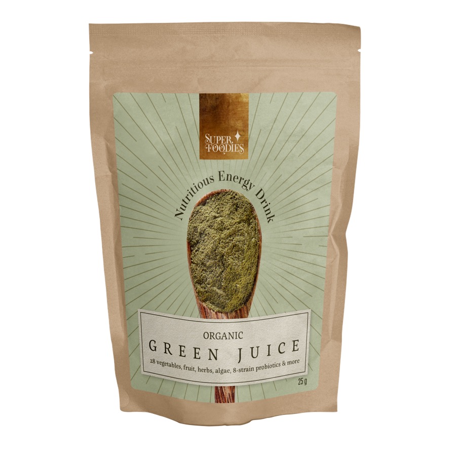 Superfoodies Organic Green Juice, 5 porties